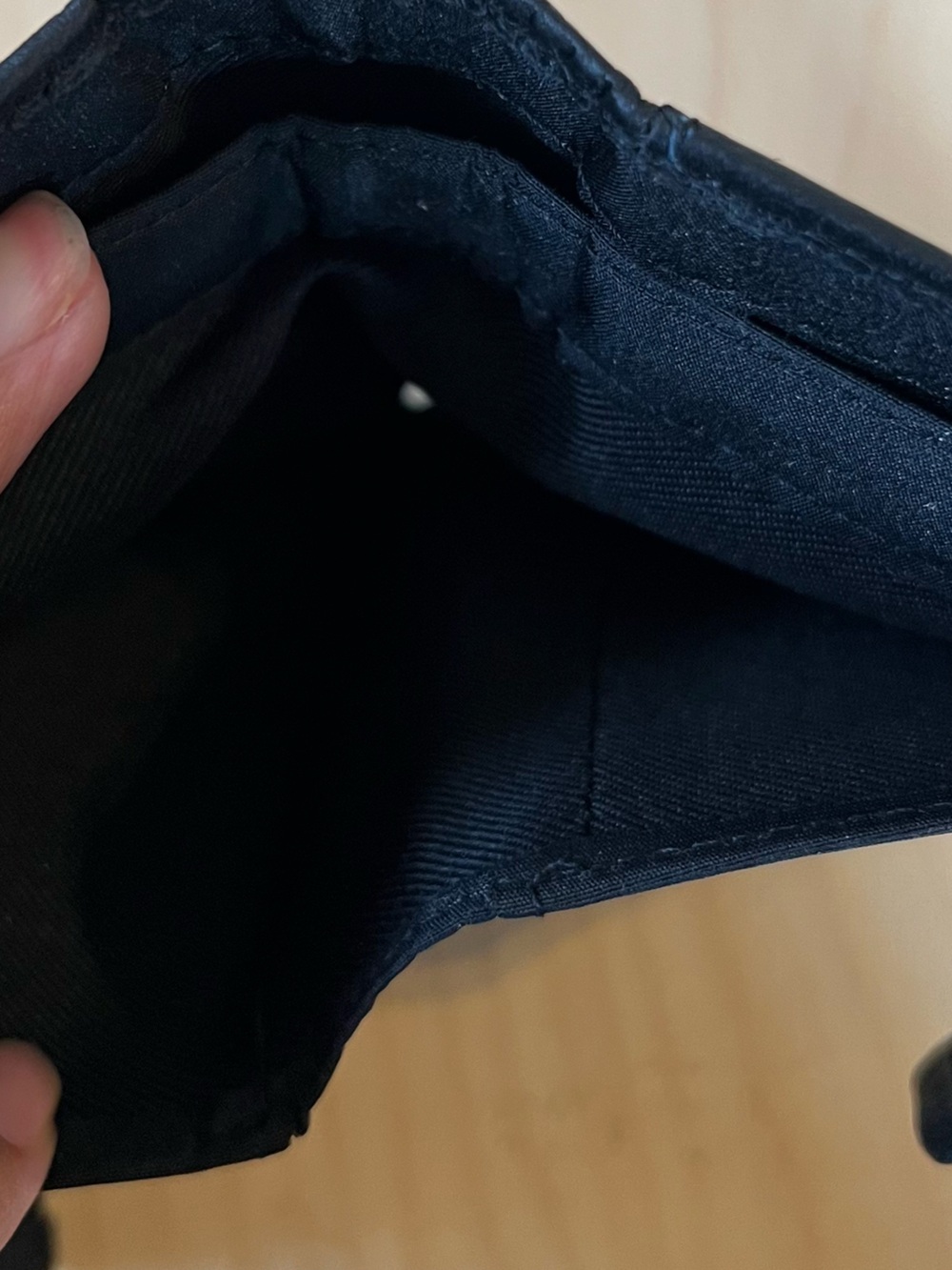Fossil Classic Black Leather Snap Wallet - Picture 10 of 14